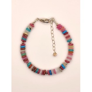Mixed Gemstone Bracelet - Rainbow Collection